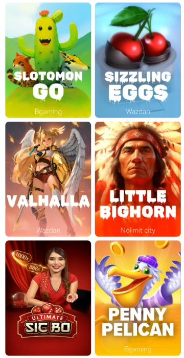 Table games at ValorBet